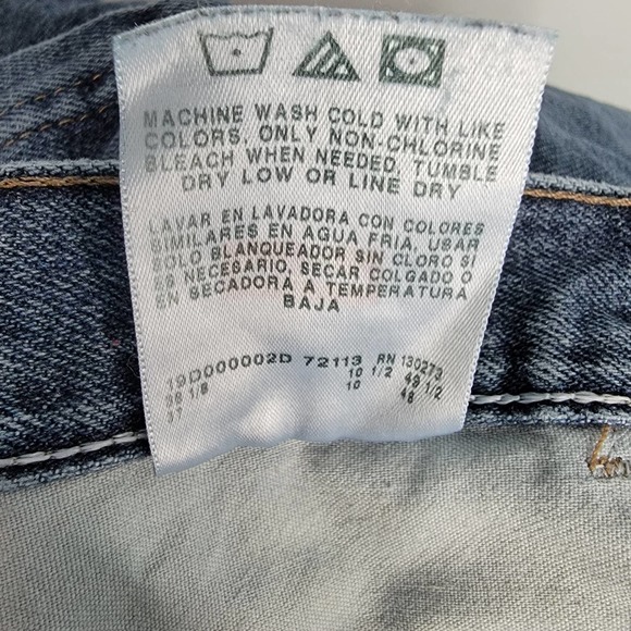 36 Wrangler Cargo Denim Shorts Jeans Jean Y - Picture 9 of 11